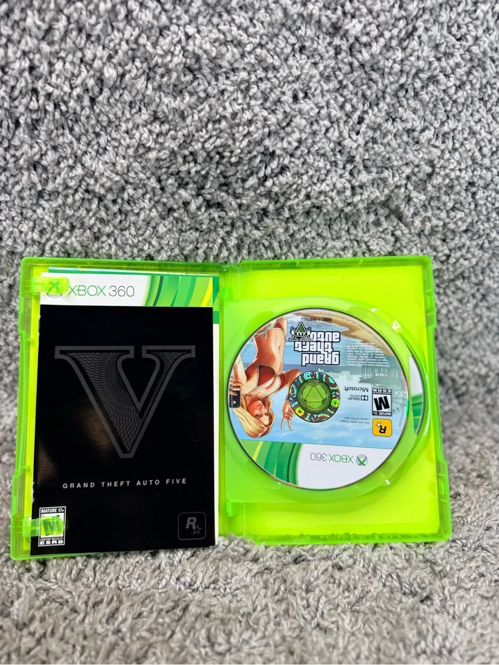 Grand Theft Auto V (GTA V) - Xbox 360